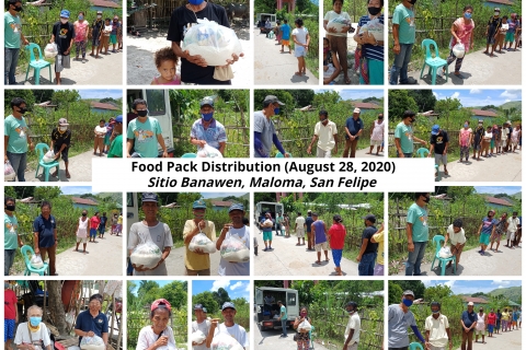 Food Pack Distribution Assistance, 2nd Wave (Click here to view)