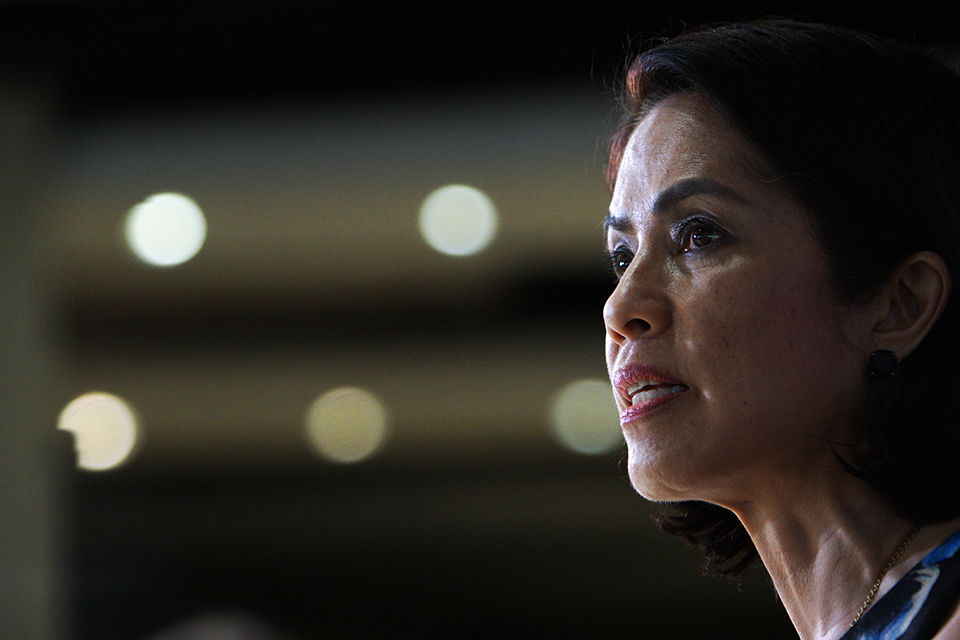 Former Department of Environment and Natural Resources (DENR) Gina Lopez (MANILA BULLETIN FILE PHOTO)